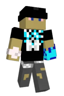 NTL00730 Minecraft avatar full body