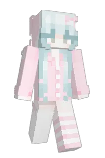 NUM409 Minecraft avatar full body