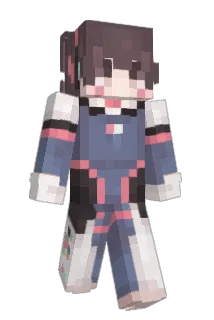 N_0U Minecraft avatar full body