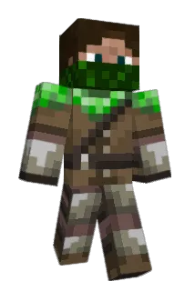 N_fire Minecraft avatar full body