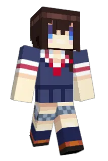 N_gouta Minecraft avatar full body