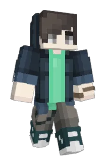 NaHCO3 Minecraft avatar full body