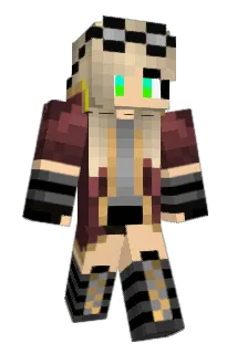 Naahomy Minecraft avatar full body
