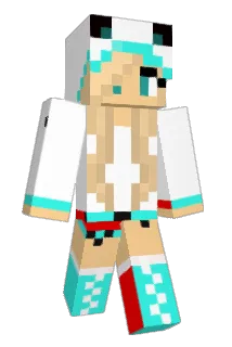 NachtPanda Minecraft avatar full body