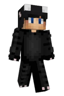 Nachtmodus Minecraft avatar full body