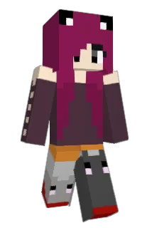 Nadzmew Minecraft avatar full body