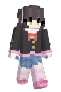 Nagisa Minecraft avatar full body