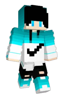 NaiZax Minecraft avatar full body