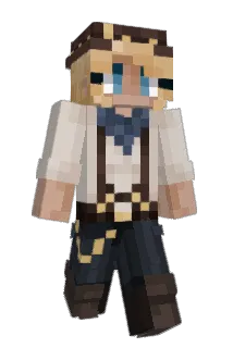 NaivivBlue Minecraft avatar full body