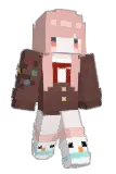 NakanoNino_ Minecraft avatar full body