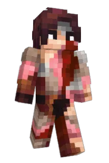 Nakazuked Minecraft avatar full body