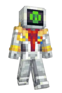NakedGrandma Minecraft avatar full body