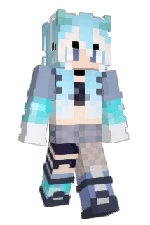 NamiInuVT Minecraft avatar full body