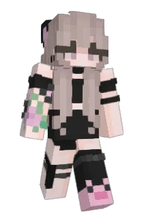 NamidaSaki Minecraft avatar full body