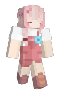Nanaroid Minecraft avatar full body