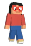 NannerSplit Minecraft avatar full body