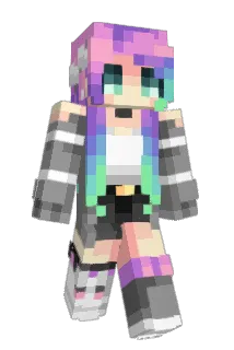 NanoGlitch Minecraft avatar full body