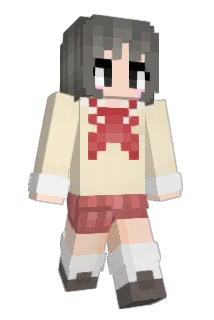 NanoShinonome Minecraft avatar full body