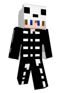 Nanotubes Minecraft avatar full body