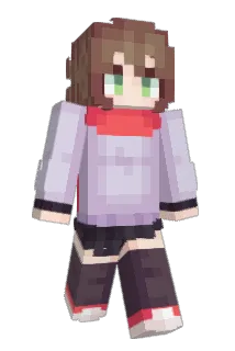 NarikoYoru Minecraft avatar full body