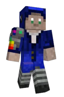 Naritos Minecraft avatar full body