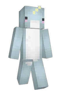Narwhal_Pocchy Minecraft avatar full body