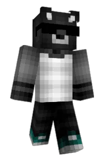 Nasty Minecraft avatar full body