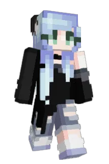 Natatoire Minecraft avatar full body