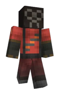 NathPyro Minecraft avatar full body
