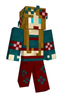 Natsuami Minecraft avatar full body