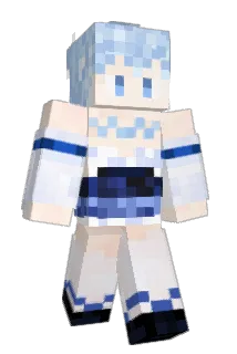 Natsuki_kanade Minecraft avatar full body