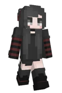 Nattypops Minecraft avatar full body