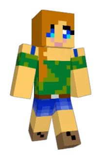 NatureGirl888 Minecraft avatar full body