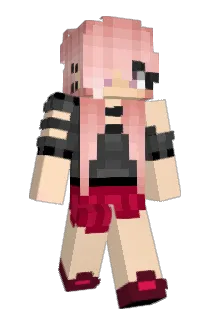 NaughtyWitchy Minecraft avatar full body