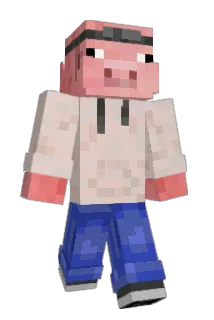 Nauticalpig Minecraft avatar full body