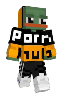 Navelman Minecraft avatar full body