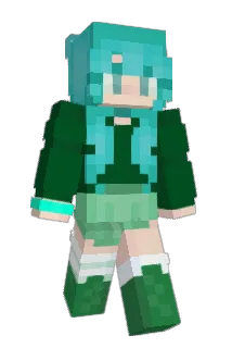 Navystarite Minecraft avatar full body