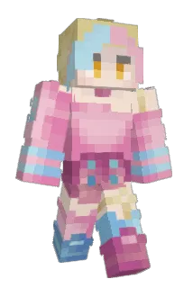 NebulaScout Minecraft avatar full body