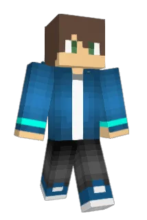 NecBiscuit Minecraft avatar full body