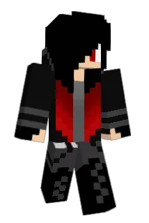 Necrobias Minecraft avatar full body