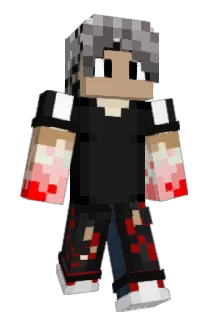 Necrocrow Minecraft avatar full body