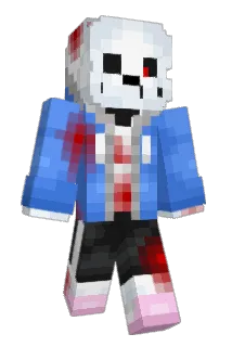 Necrohero Minecraft avatar full body