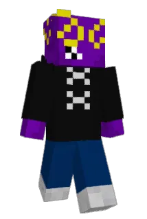 Necromine Minecraft avatar full body