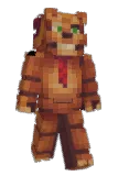 NeddBear Minecraft avatar full body