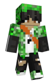 Nedfaded Minecraft avatar full body