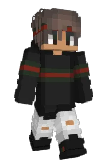 Neeeeeon Minecraft avatar full body