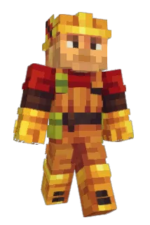 Negat0 Minecraft avatar full body