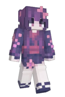 Negativado Minecraft avatar full body