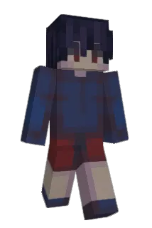 Negetivity Minecraft avatar full body