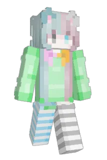 NekoSharky Minecraft avatar full body